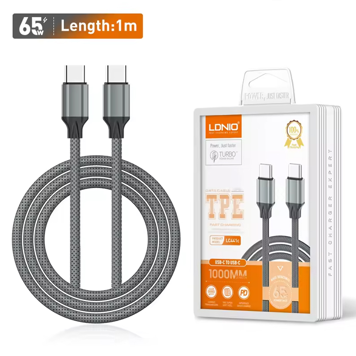 کابل  LDNIO LC441c دو سر تایپ c